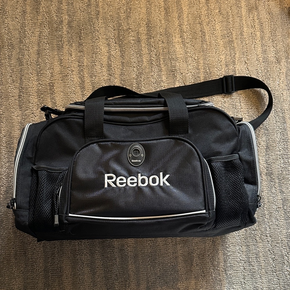 Reebok Classic Black Duffel Bag